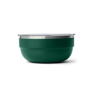 Yeti Rambler Standard Bowl, Stainless Steel, Large - Black Forest Green