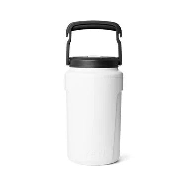 Yeti White Silo Half Gallon Jug with Magslider Straw Cap