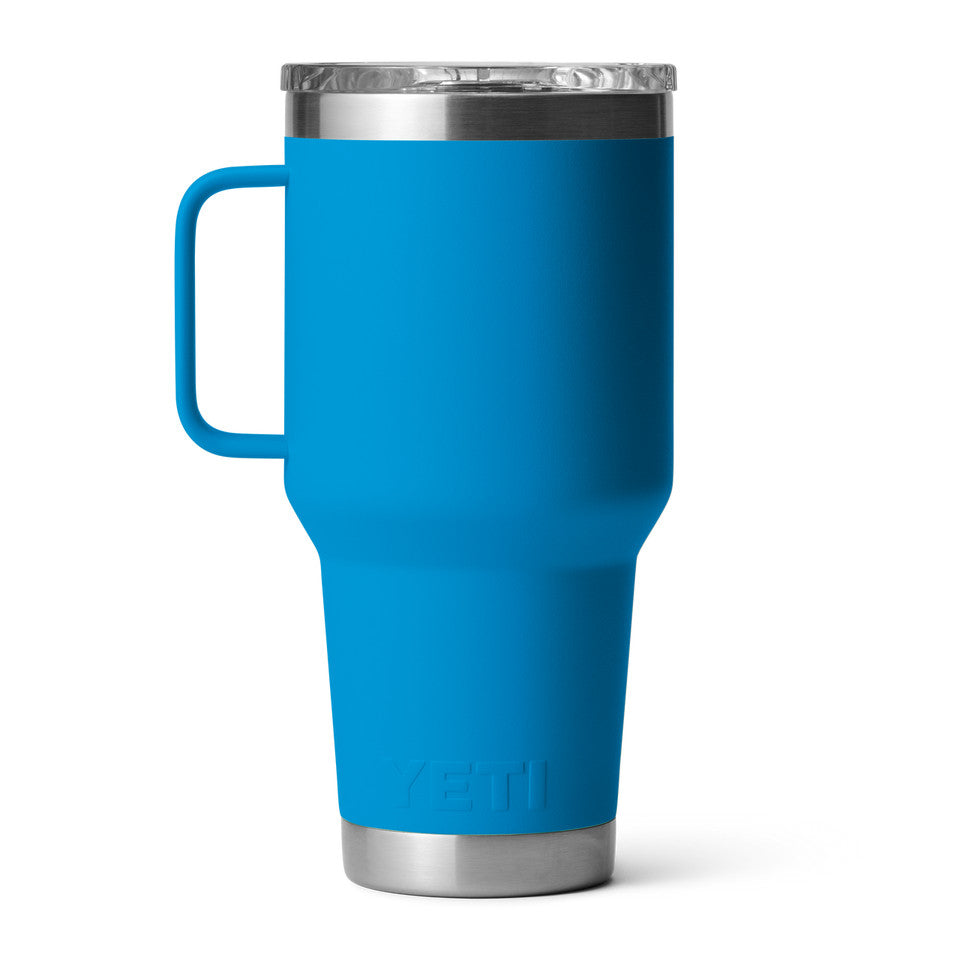 Yeti Rambler 30 oz Travel Mug - Big Wave Blue