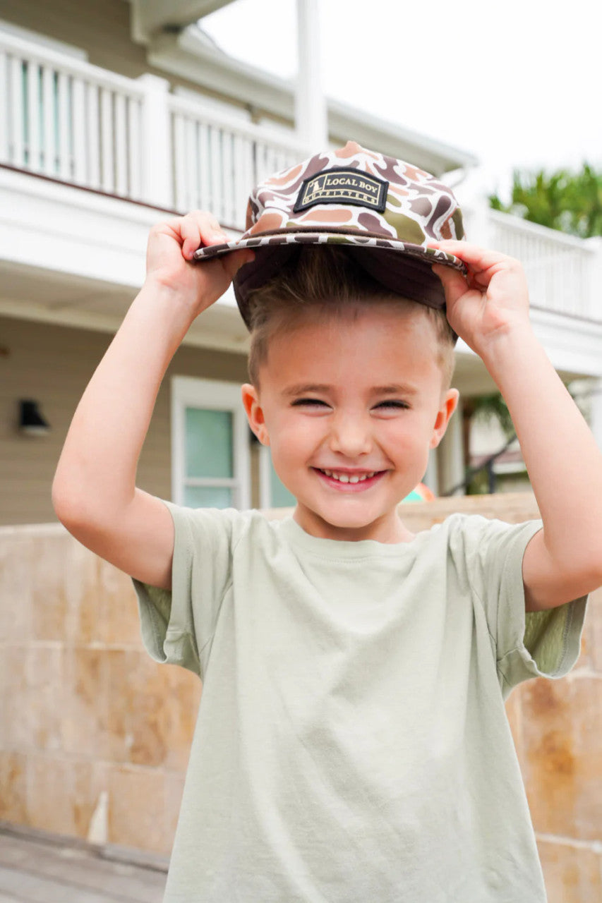 Local Boy Youth Woven Patch Rope Hat - Localflage Vintage