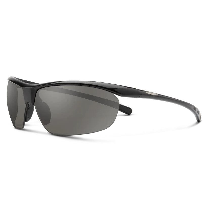 Suncloud Zephyr Polarized Sunglasses – Black Frame/Gray